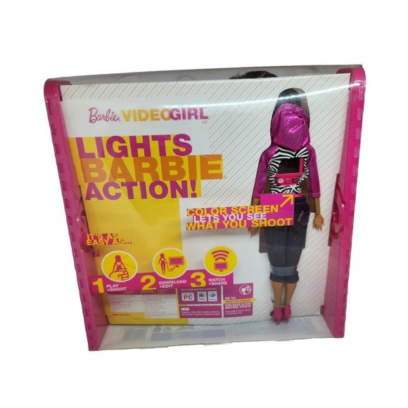 Barbie Video Girl Real Working Camera Color LCD Screen, Playback 1st generation - Picture 7 of 16